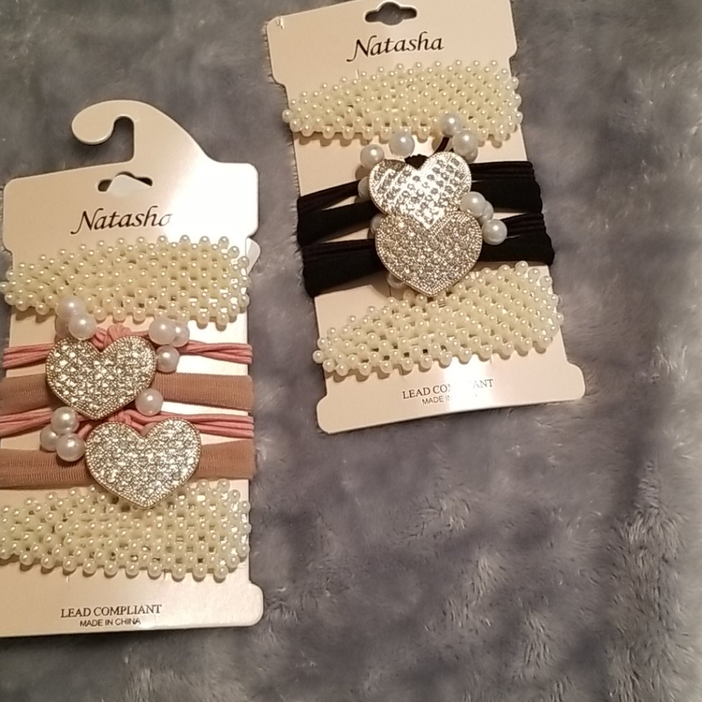 $5️⃣ for 2️⃣5️⃣Pink Bling hair accessories
